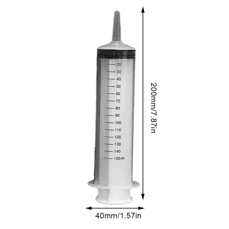 SUNTIKAN BESAR 200ML LARGE SYRINGE TERMASUK SELANG 1 M SPUIT 60cc ml 150ml 300cc ml