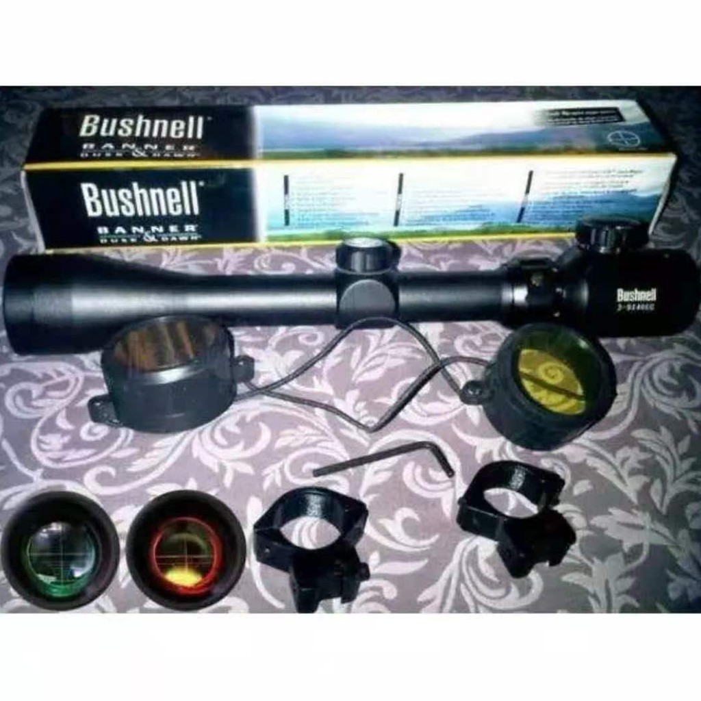 Bushnell 3-9x40EG scope teleskop teropong senapan angin/TEROPONG BUSHNELL