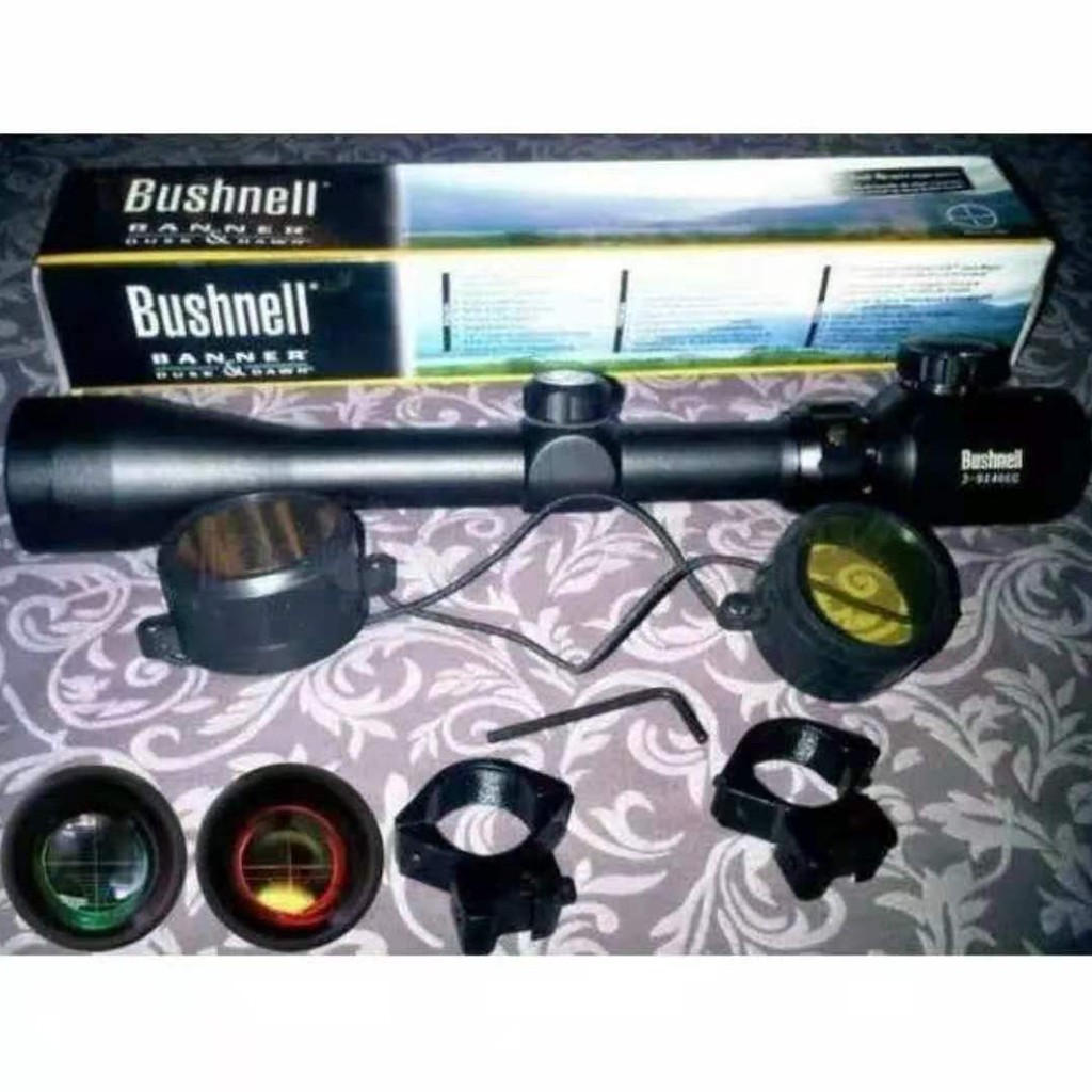 Bushnell 3-9x40EG scope teleskop teropong senapan angin/ORIGINAL TEROPONG BUSHNELL