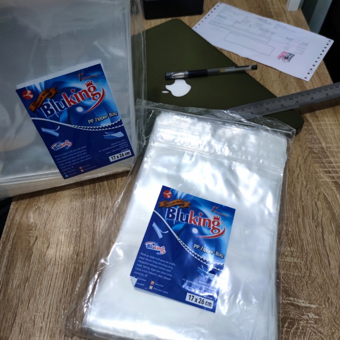 

Plastik Klip PP Bening 17x26 Isi 100 Lembar