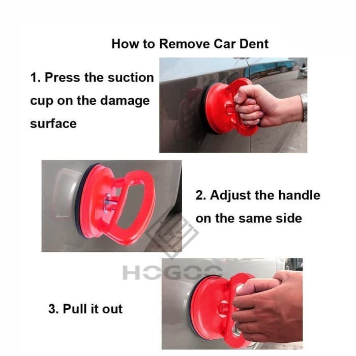 Penarik Penyok Mobil - Auto Dent Jumbo Remover Strong suction cup car