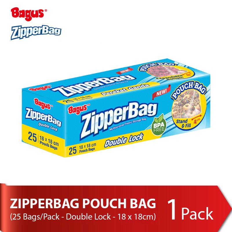 Bagus Zipperbag With Pouch