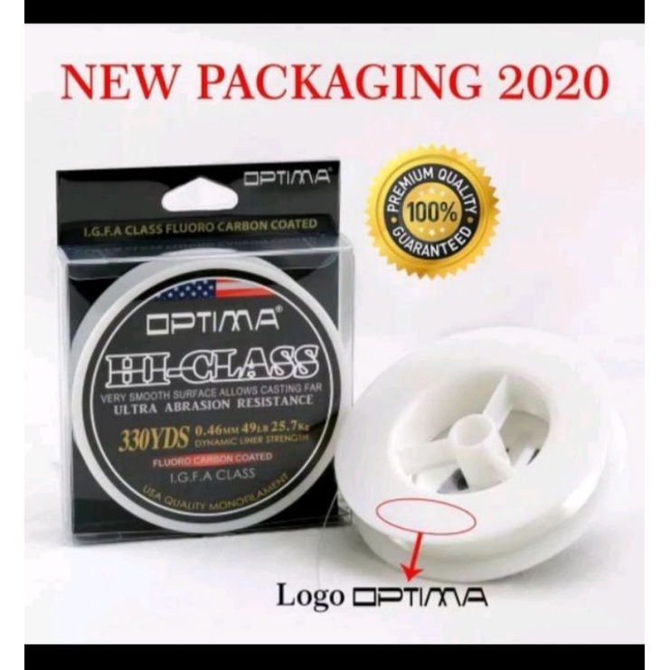Senar Pancing Optima Hi Class FLUOROCARBON