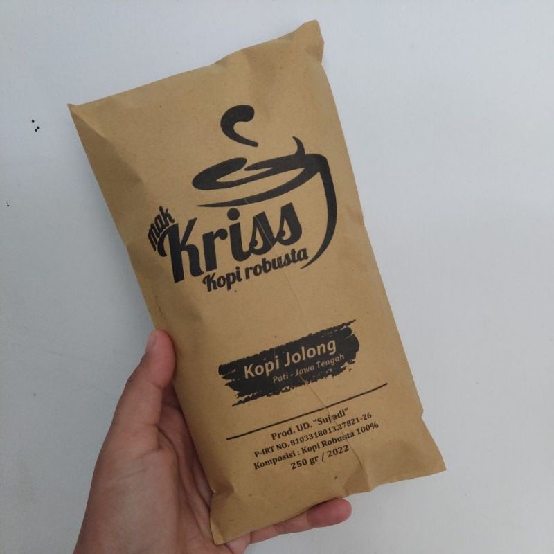 

Kopi Mak Kriss, Kopi Robusta, Kopi Jolong, Kopi Tubruk, Kopi Jollong