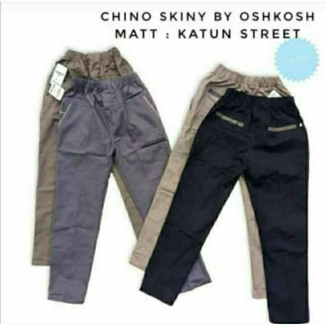 Celana Anak Chino Panjang 1-10 Tahun Strech melar