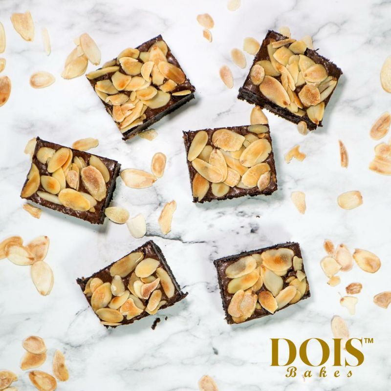 

Brownies Almond - Dois Bakes