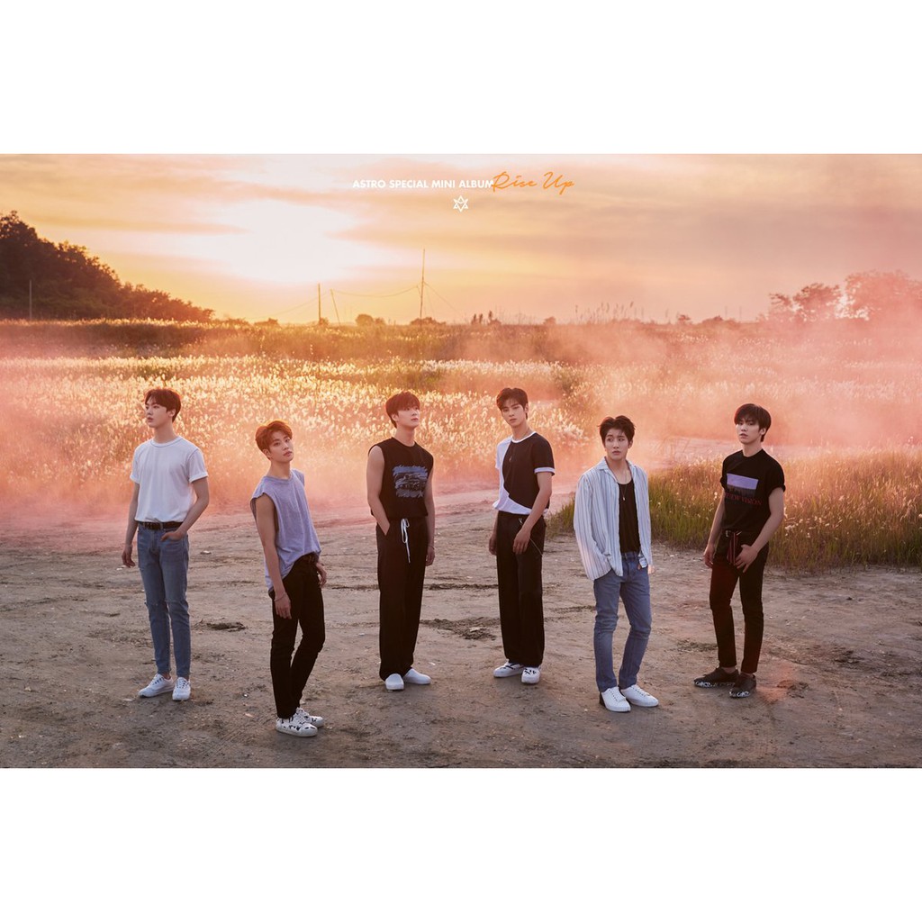 POSTER ASTRO - RISE UP, SUN RISE CONCEPT UNOFFICIAL