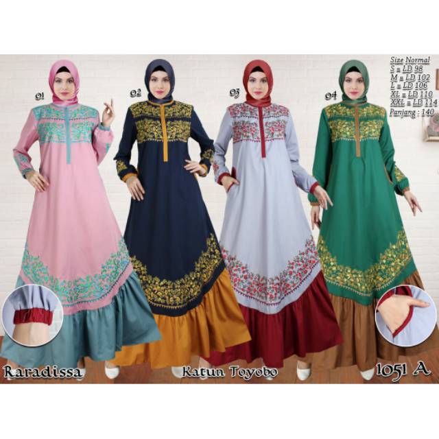 Gamis Bordir Raradissa
