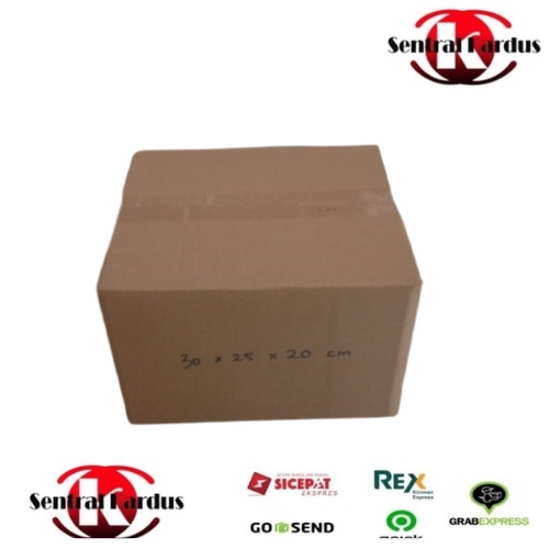 

KARDUS Grosir HEMAT( ISI 10 PCS)Karton Kardus Dus Box uk. 30x25x20cm Tambahan Packing Bungkus Bungkusan Kemasan Aman/KARTON / BOX PACKING/box standar/kardus murah baru-centralkardus