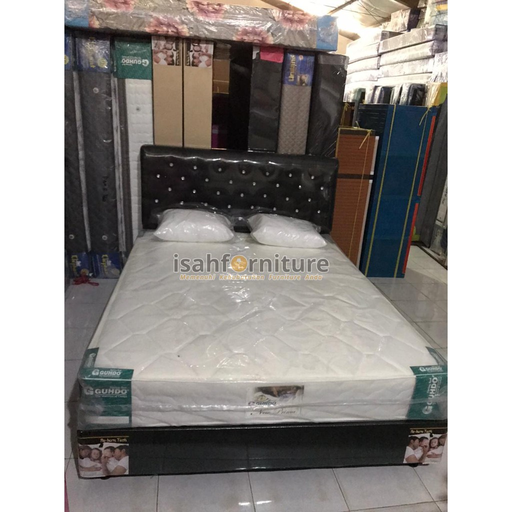 Springbed Set Guhdo New Prima Komplit Set / Matras Guhdo Komplit Set 25 CM+Divan MMS