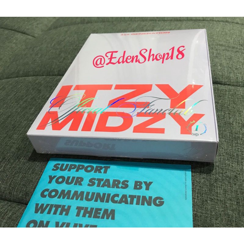 ITZY MIDZY 1ST GENERATION OFFICIAL FANCLUB Yeji, Lia, Ryujin, Yuna, Chaeryeong - New, Original and S