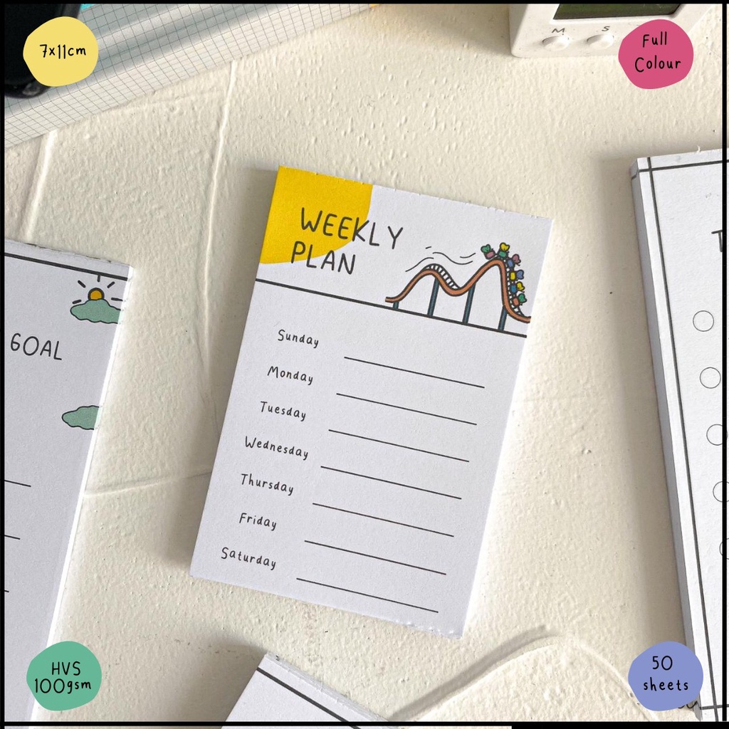 

@klee.id NOTEPAD PLANNER DAILY | WEEKLY | MONTHLY | TO DO LIST