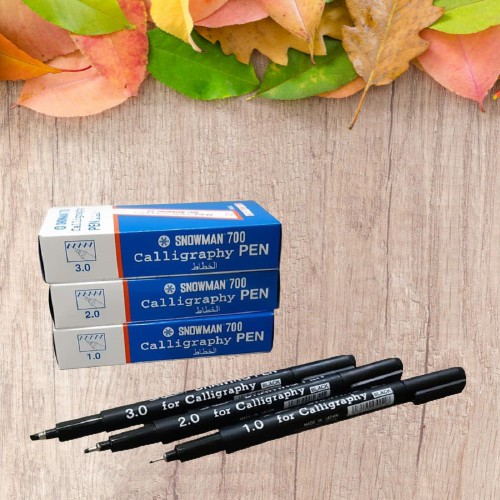

SPIDOL KALIGRAFI / PULPEN KALIGRAFI / DRAWING PEN CALLIGRAPHY SNOWMAN