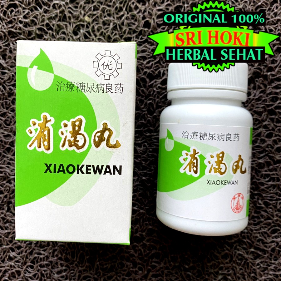 Obat Herbal Cina Gula Darah Kecing Manis Diabetes XIAOKEWAN
