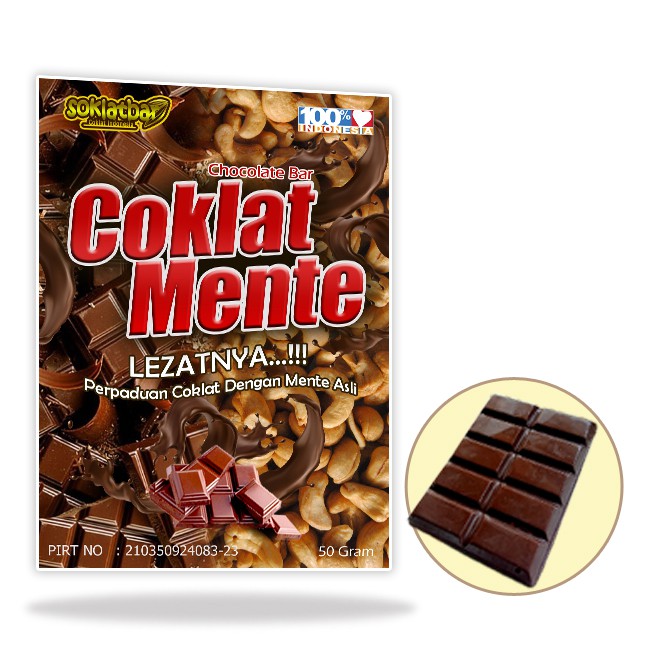 

Soklatbar coklat mete bar 50gr