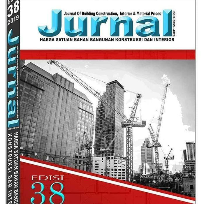 Buku Desain Buku Jurnal Harga Bahan Bangunan Edisi 38 Tahun 2019 Original Shopee Indonesia