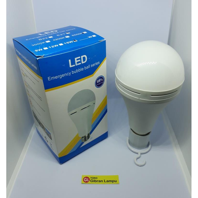 Lampu LED Emergency Terak 15w - LED Magic 15 Watt