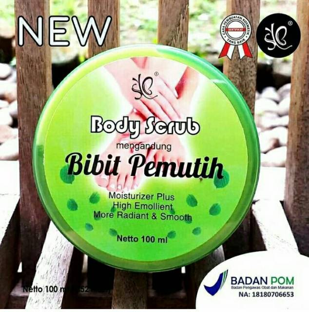 BODY SCRUB BIBIT PEMUTIH SYB BPOM