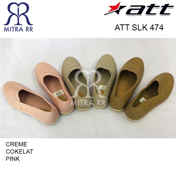 Sepatu Wanita ATT SLK 474 Karet Flat Shoes ATT Terbaru ATT 2019