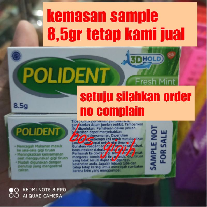 LEM PEREKAT GIGI PALSU POLIDENT