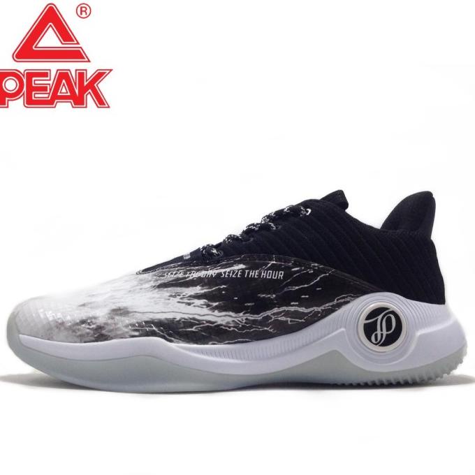 Sepatu Basket Peak Tony Parker Vii Outdoor Black White Terlaris