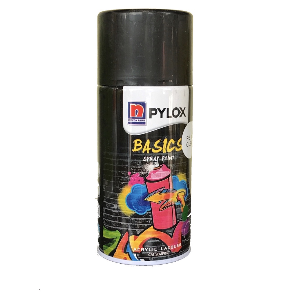 Cat Semprot Motor dan Mobil Pylox Basic Nippon Paint 300 CC