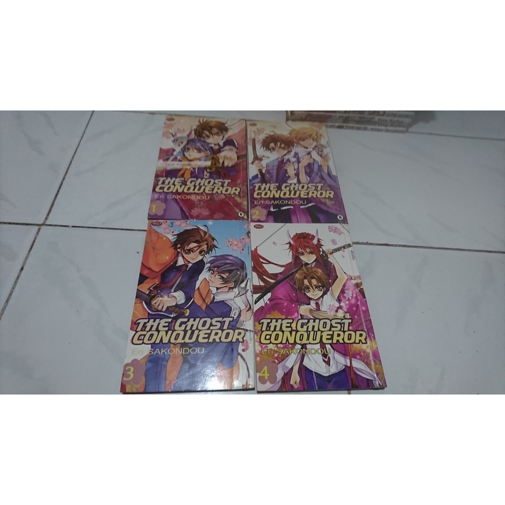 Komik The Ghost Conqueror 1-4 OG - Eri Sakondou