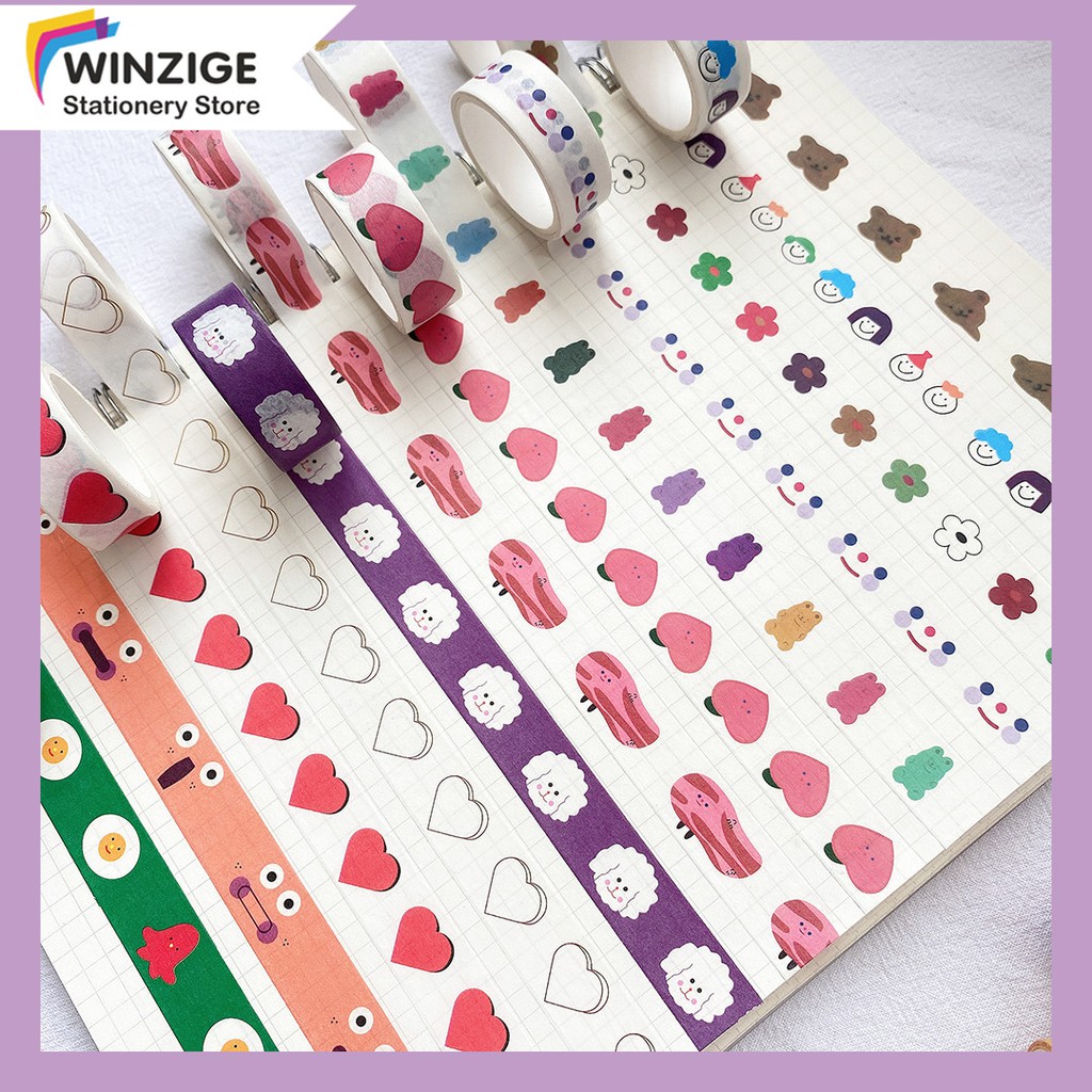

INS Washi Tape Cute Masking Tape DIY Home Decor Journal Scrapbooking