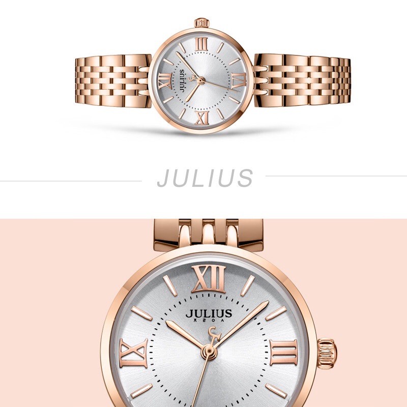 JULIUS JA-1282 Bagsomnia Korea Design Bulat Kecil Rantai