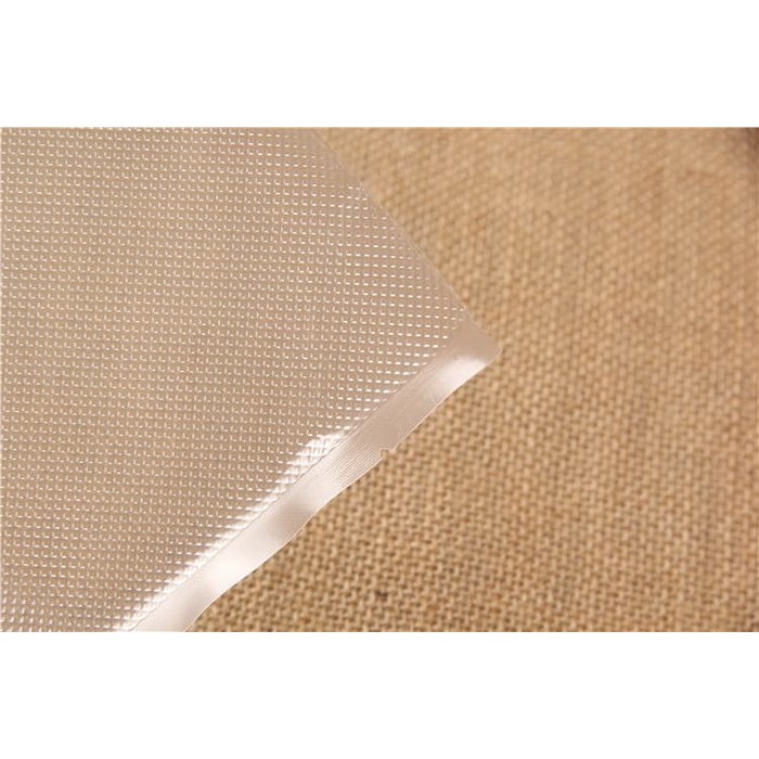 PLASTIK VACUUM SEALER EMBOS PLASTIC BAG CUT OFF SIZE: 12X20 CM 100 LBR
