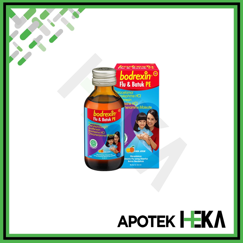 Bodrexin Flu dan Batuk PE Sirup 56 ml - Sirup Batuk Berdahak (SEMARANG)