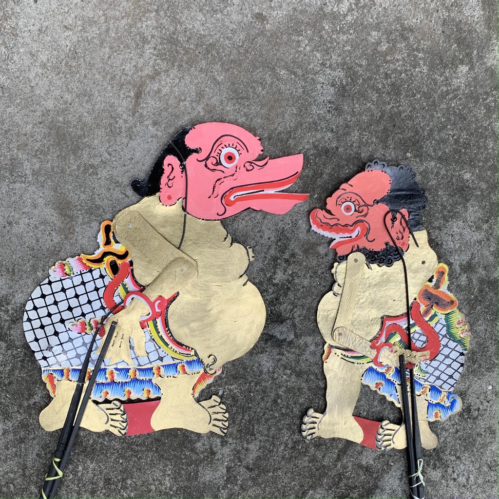Wayang Kulit Togog Bilung Sepasang (LEBIH HEMAT)