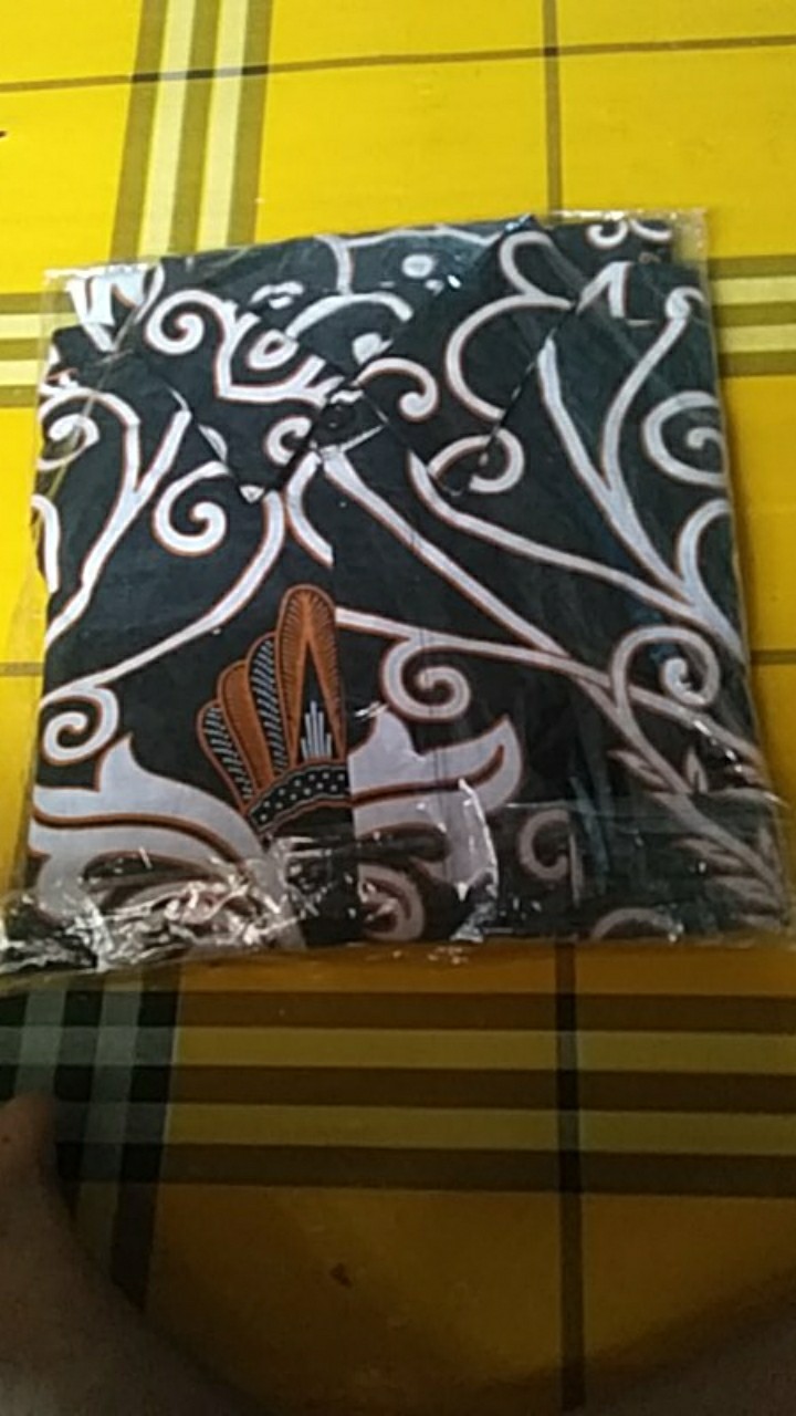 New April Distro Batik Pria Bordir Sogan Hrb026 Balikkan Notoarto Batik Ipnu-ippnu Hem Pria Bel