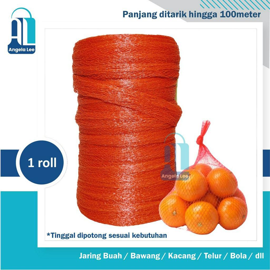 Polynet Waring Rambang Kantong Jaring Buah Telur panjang hingga 100meter