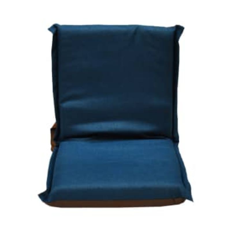 kursi lantai atau kursi lesehan lipat - biru 7058