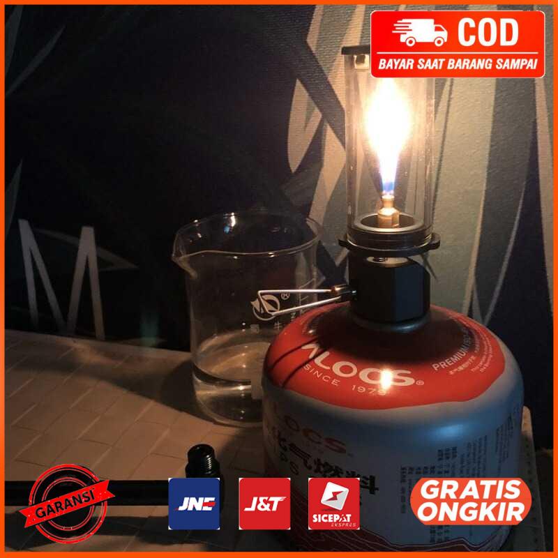 Lampu Gas Lantera Camping Candlelight Windproof Lamp