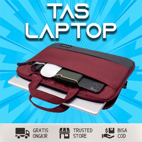 Tas Laptop Macbook Tas Asus HP Dell Laptop 14" Inchi Tas Jinjing Laptop Samsung Toshiba Lenovo - Kez