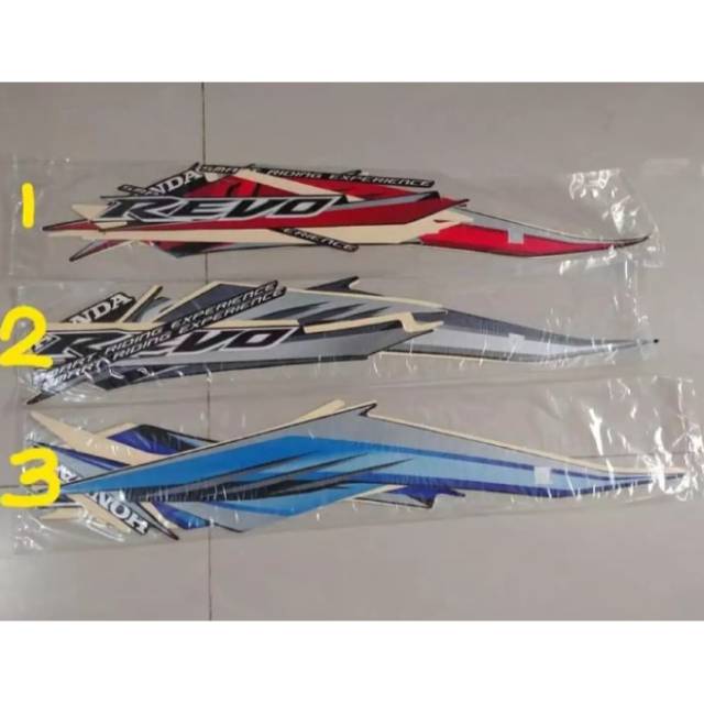 Striping/sticker set body Revo absolute 2009