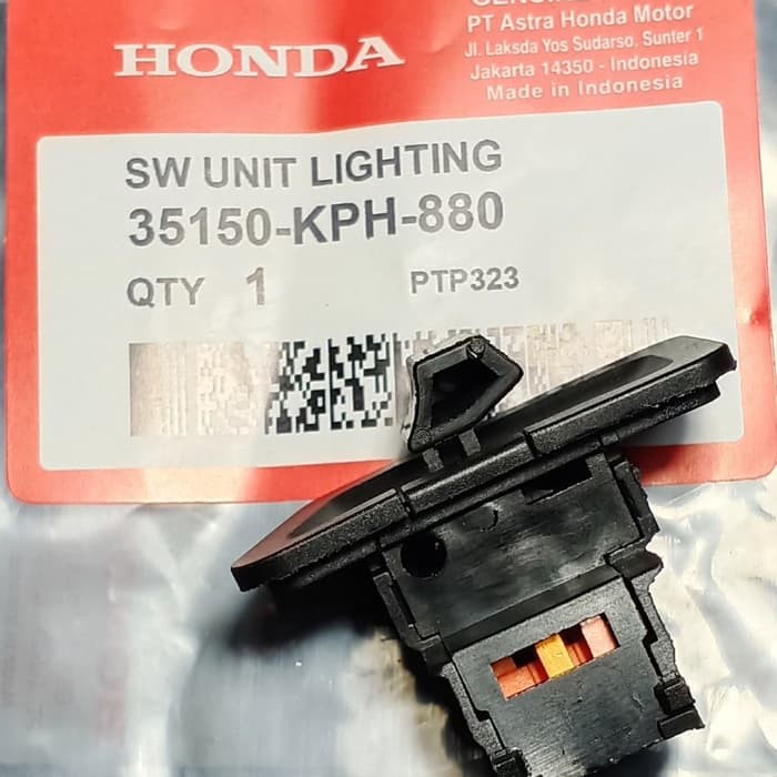 Tombol lampu motor beat lama supra x 125 [Bakti Utama Motor 1959]