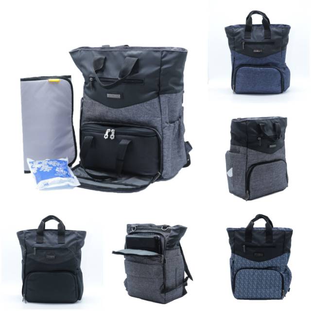 ALLEGRA COOLER DIAPER BACKPACK JOSH NERO BRYANT JASON JUSTIN - TAS ASI