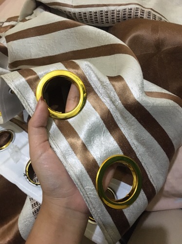 Gorden Blackout Import Bludru Embosh Kombinasi Model Smokering Ukuran Tinggi 230 Cm Lebar 140cm