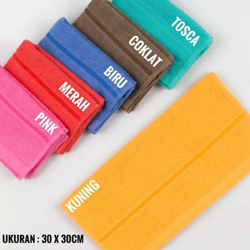 Handuk kecil towel handuk seputangan mutia