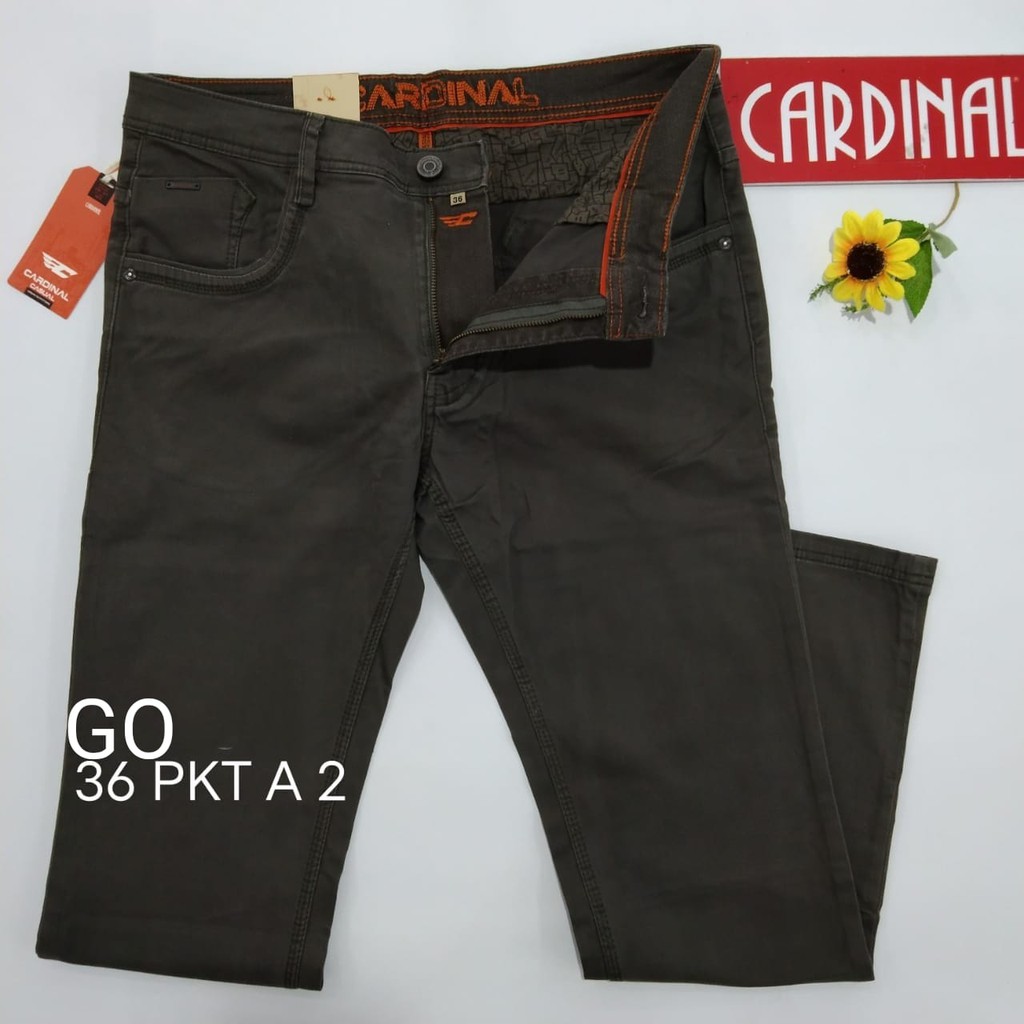 gof 36-PKT CARDINAL CASUAL CELANA POCKETS PANJANG Celana Chino Pria Fashion Laki Brand Kekinian