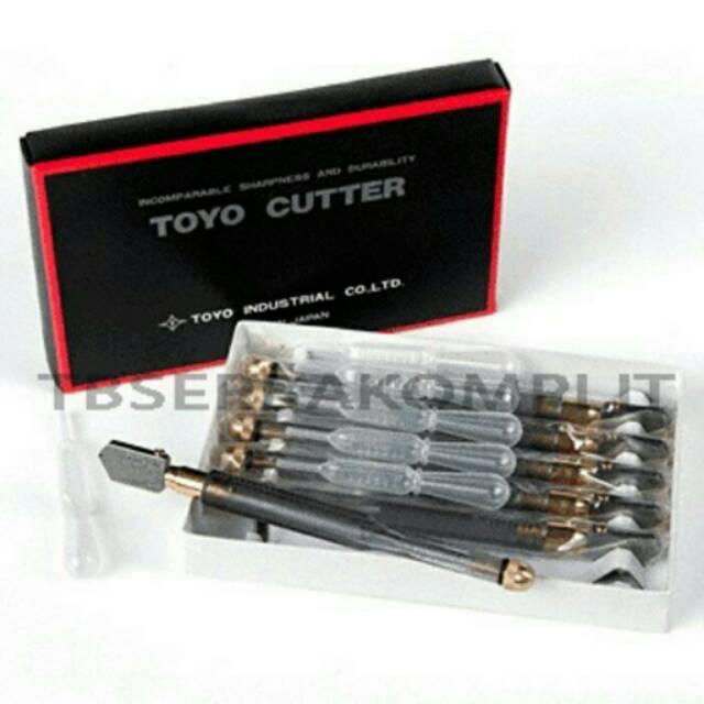 Pisau Potong Kaca Toyo TC-90 Gagang Pendek TC90 TC 90