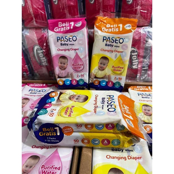 tissue basah paseo