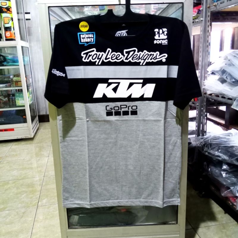 KAOS KTM RACING T-SHIRT MOTOR CROSS BAJU TRAIL