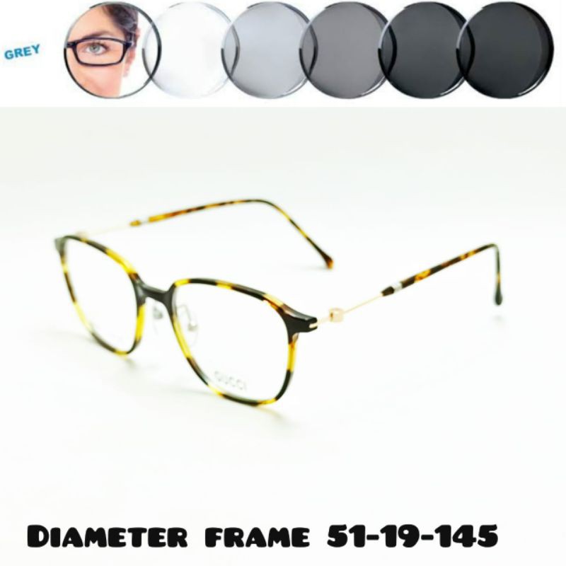 kacamata 6137 corak paket photocromic