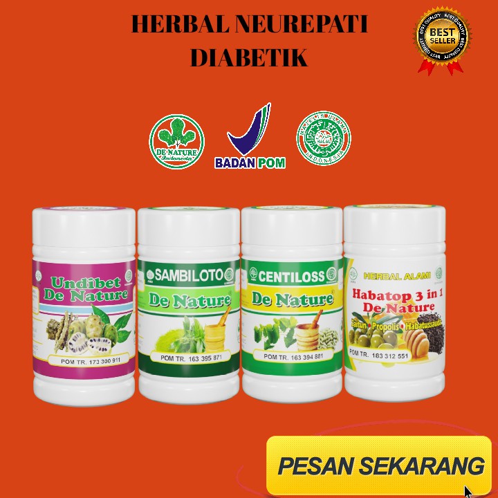 Obat Herbal Neuropati Diabetik-Komplikasi Akibat Penyakit Diabetes