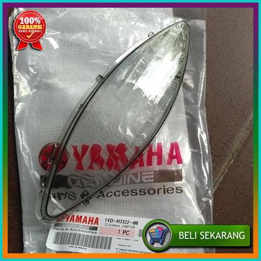 (Promo) Kaca mika lampu sen sein depan kanan fino fi 115/125 grande QRS0X-77