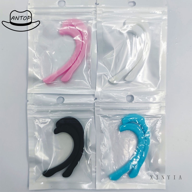 Universal Mask Reusable Ear Hook Suitable for Face Mask Prevent Ear Pain Soft Silicone Invisible Earmuffs ANTOP